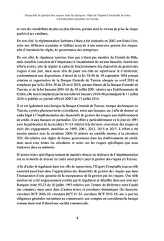 Les dispositifs de gestion des risques dans les banques en Tunisie