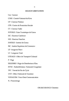 Determinants du choix d'un atelier de couture