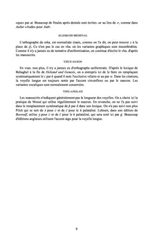 Linguistique comparee des langues germaniques