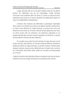 Orages rythmiques chez les porteurs de defibrillateur automatique
