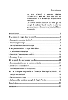 Poids des normes & normes de poids