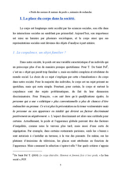 Poids des normes & normes de poids