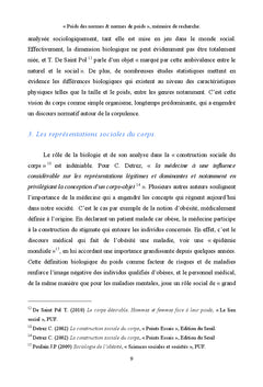 Poids des normes & normes de poids