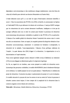 Survie des personnes vivant avec le VIH en RD.Congo
