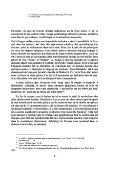 La symbolique des archétypes de la mythologie phénicienne