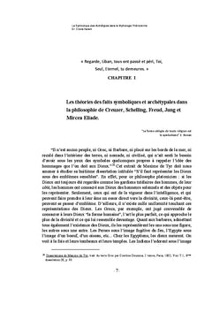 La symbolique des archétypes de la mythologie phénicienne