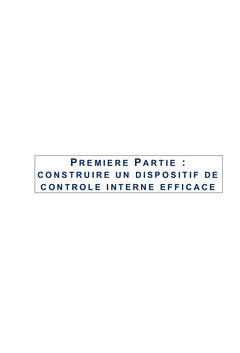 Amélioration de la maturité du contrôle interne
