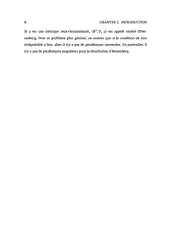 Géométrie sous riemannienne sur le groupe d'Heisenberg