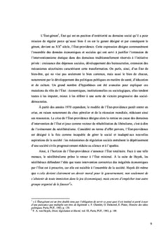 La critique néolibérale de l'État-providence