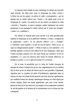 La syntaxe des dix formes verbales de l'arabe classique