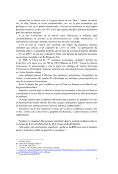 Le Droit Public Des Affaires en Chine