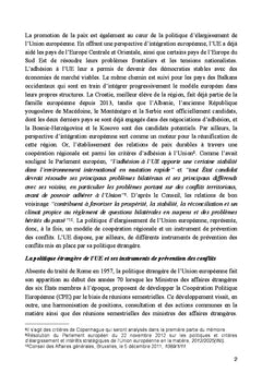 L'Union européenne, médiateur de paix dans les Balkans occidentaux