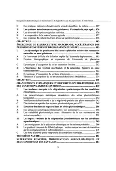 Changement climatique et agriculture : cas de l est ivoirien