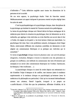 Intervention d'un psychologue clinicien dans une structure sanitaire