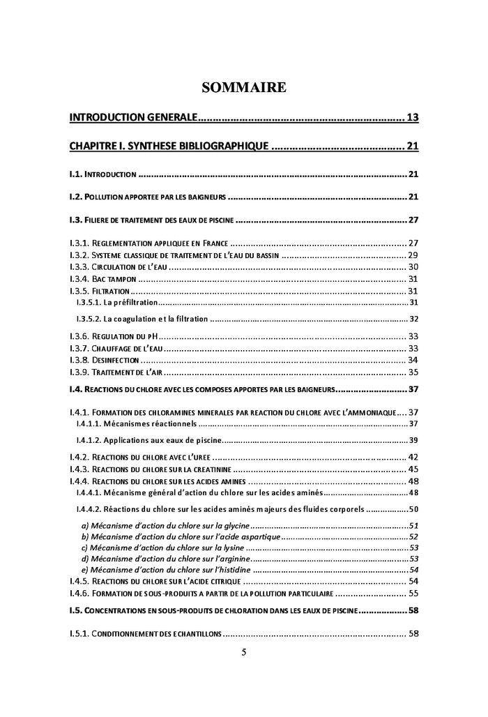 Traitement des eaux de piscine