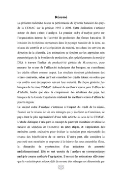 Performance du système bancaire de la zone CEMAC