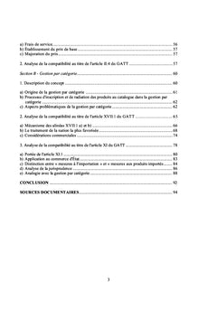 Droit international et pratiques commerciales en matière d alcool