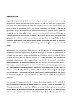 Droit international et pratiques commerciales en matière d alcool