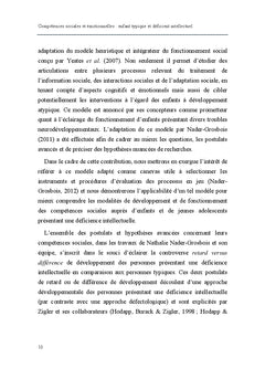 Compétences sociales et émotionnelles