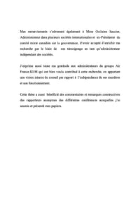 L'indépendance des administrateurs des sociétés cotées en france