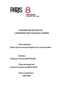 L'information des exclus