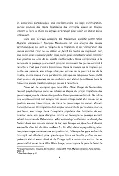 La migration et l'immigration dans le roman africain