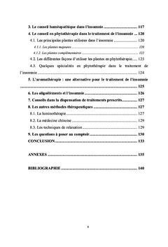 La prise en charge de l'insomnie par le pharmacien d'officine