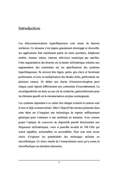 Circuits rf accordables par microfluidique