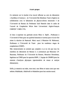 Fonctionnalisation de la 4- thiazolinethione