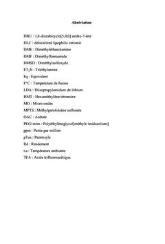 Fonctionnalisation de la 4- thiazolinethione