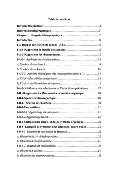 Fonctionnalisation de la 4- thiazolinethione
