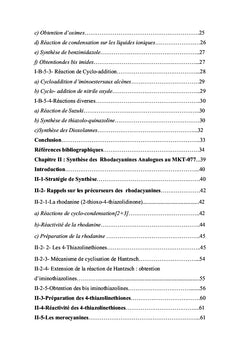 Fonctionnalisation de la 4- thiazolinethione