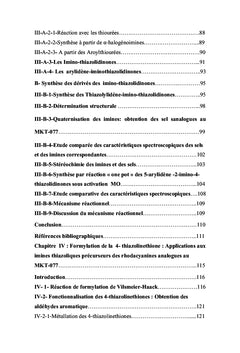 Fonctionnalisation de la 4- thiazolinethione