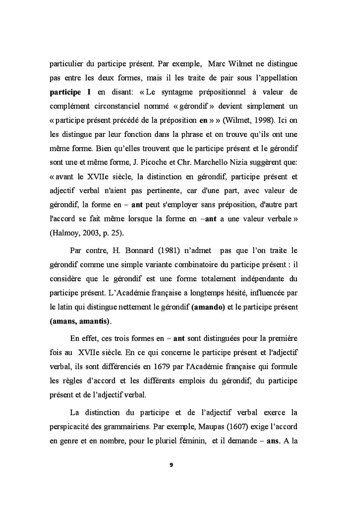 Gérondif, Participe Présent, Adjectif Verbal