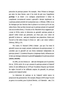 Gérondif, Participe Présent, Adjectif Verbal