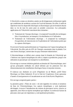 Electrotechnique : Cours, Exercices et Etudes de Cas