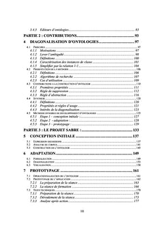 Simplification d'ontologies