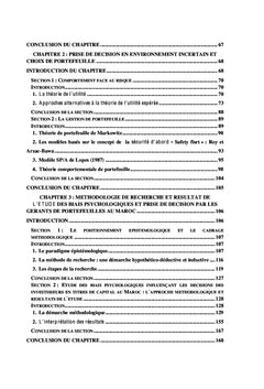 Gestion de portefeuille à l'heure de la finance comportementale
