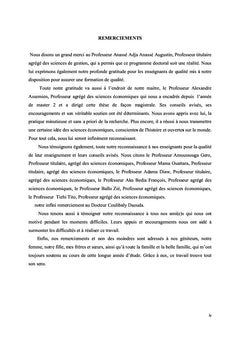Analyse du choix de régime de retraite en Côte d'Ivoire