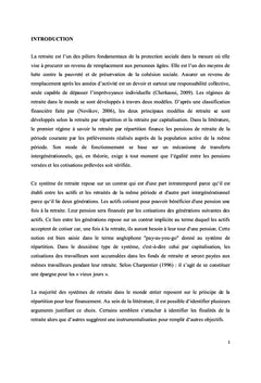 Analyse du choix de régime de retraite en Côte d'Ivoire