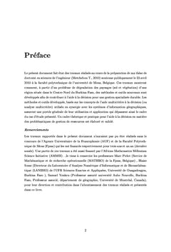 Aide à la décision pour la gestion spatialisée