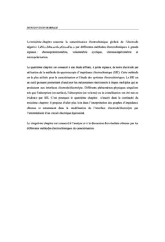Etude des propriétés d'hydruration des composés intermétalliques