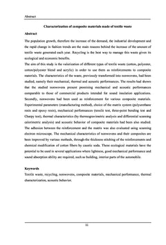 Étude du potentiel d'utilisation des déchets textiles en composites