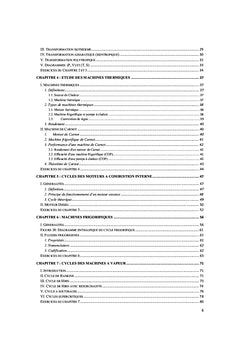 Les machines thermiques