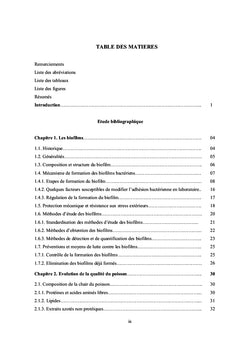 Effets des extraits de plantes sur la qualité des anchois