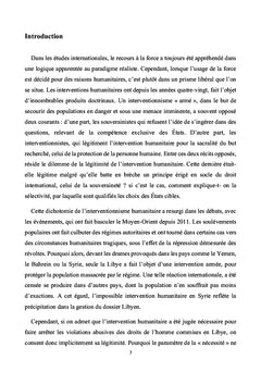 Libye : Intervention humanitaire et contexte international