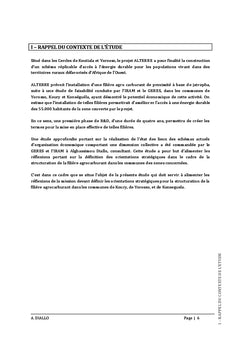 Modes d'organisation collective des acteurs dans le Sud du Mali