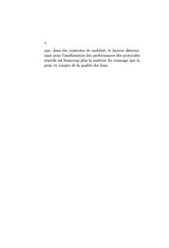 Routage avec qualité de service dans les réseaux sans fil ad hoc