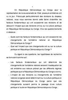 Des changements de lemblème national en RDC