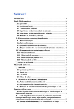 Amélioration de purification des palourdes